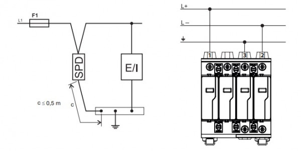 Saltek schema zapojenia