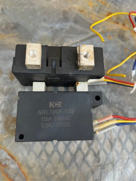 Bistabilní relé NRL709F-12D 120A, coil 12V DC