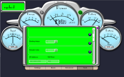 Ending Amps a Rebulk Volts