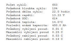 statistika baterie